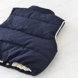 Gilet imbottito in cotone con lettera R per bambini piccoli - image 9 - image 10