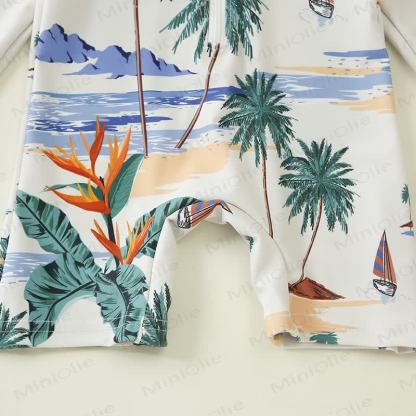 Costume da bagno per bambini piccoli con cappello e dinosauro squalo - image 21