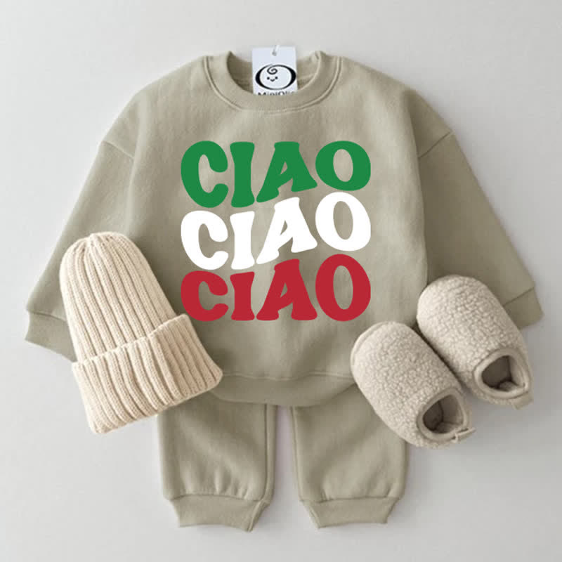 CIAO Baby Set 2 pezzi grigio verde - Grigio Verde - 2-3T - image 1