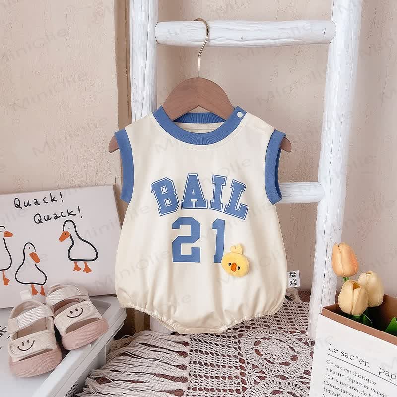 Body senza maniche per neonati BALL 21 - Blu - 12-18 mesi - image 1