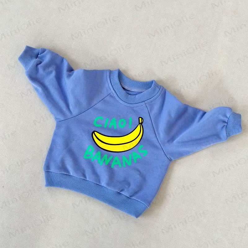 CIAO! BANANAS Felpa blu per bambini - Blu - 3-5T - image 1