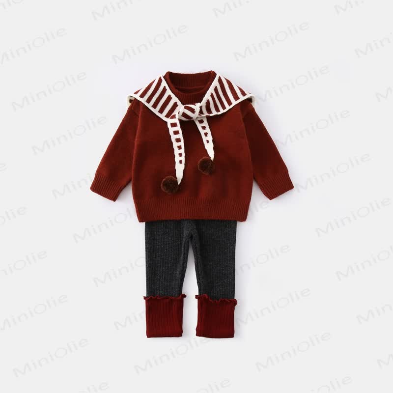 Maglione o leggings rossi per neonati - image 1