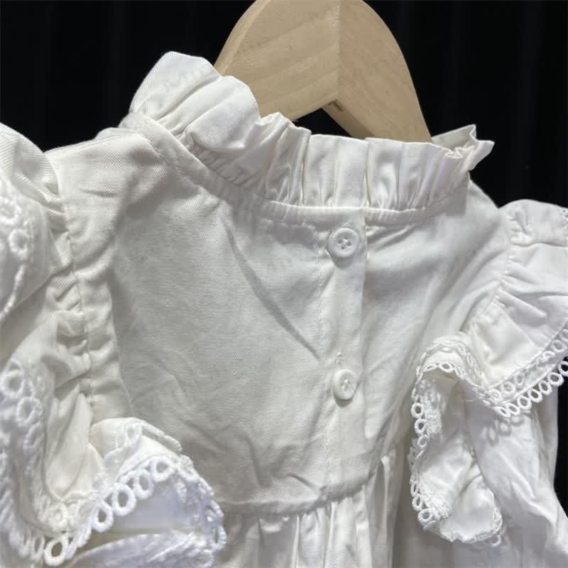 Set da 2 pezzi con maglietta e pantaloni a ali per bambine - image 3