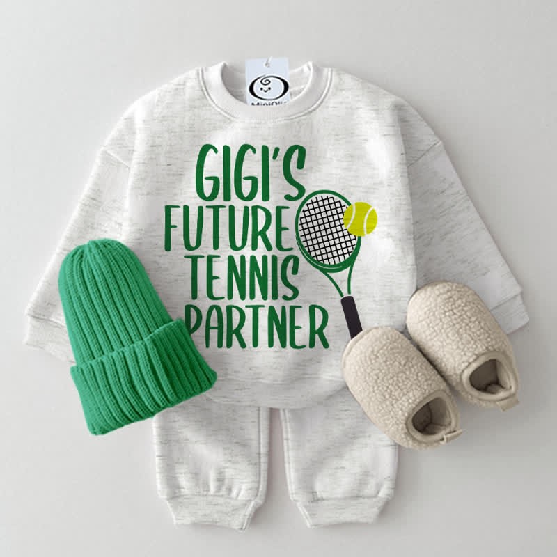GIGI'S FUTURE TENNIS PARTNER Baby - Completo 2 pezzi grigio chiaro - Grigio chiaro - 2-3T - image 1
