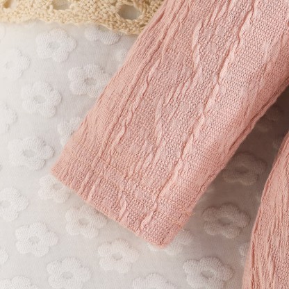 Body con fascia e calzini a forma di fiore per neonati - image 18