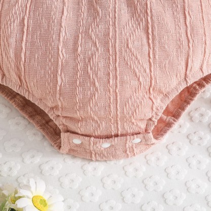 Body con fascia e calzini a forma di fiore per neonati - image 16