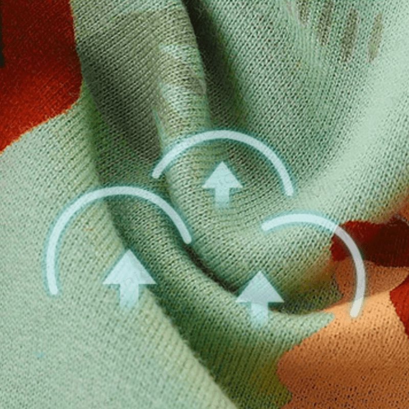 Felpa con stampa di animali da fattoria astratti dei cartoni animati per bambini - image 5