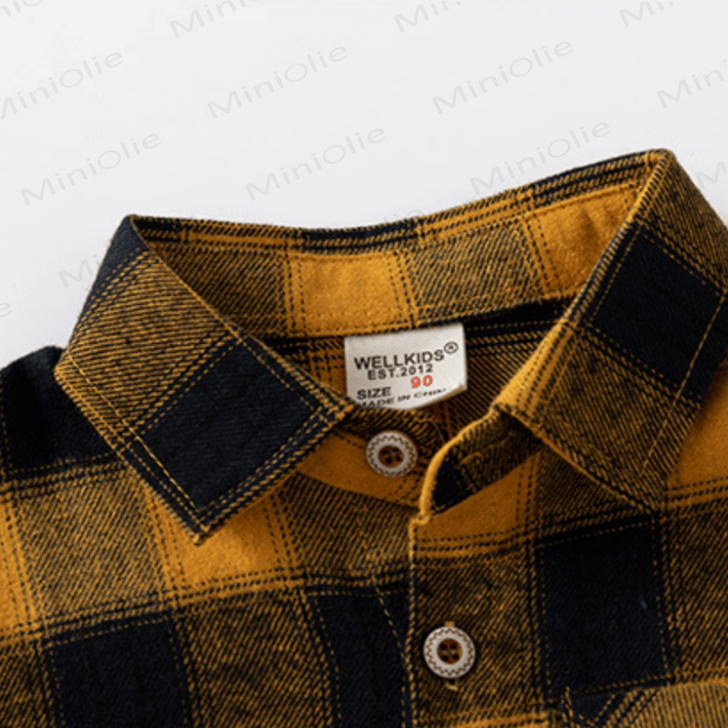 Camicia a quadri vintage per bambini - image 6