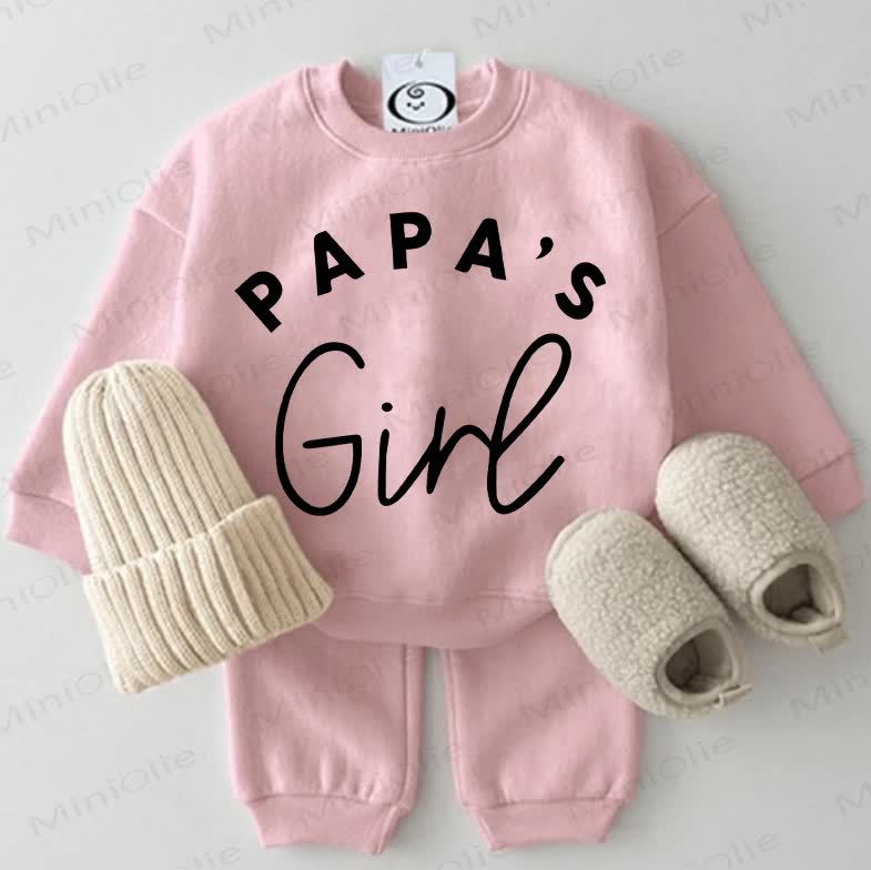 Felpa Bab di PAPA'S GIRL, set 2 pezzi rosa - Rosa - 2-3T - image 1