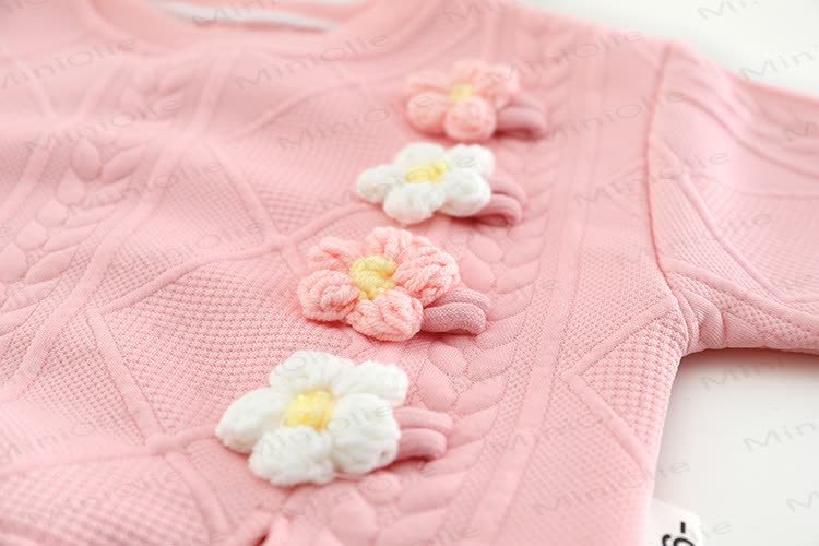 Set da 2 pezzi con fiori per bambina e bambina - image 6