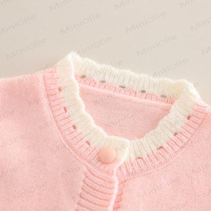 Set da 3 pezzi con fiocco floreale per bambina - image 5