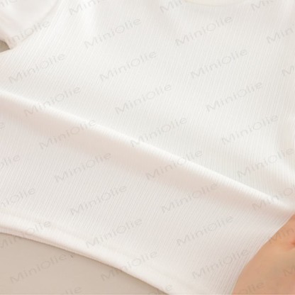 Set da 3 pezzi con fiocco floreale per bambina - image 13