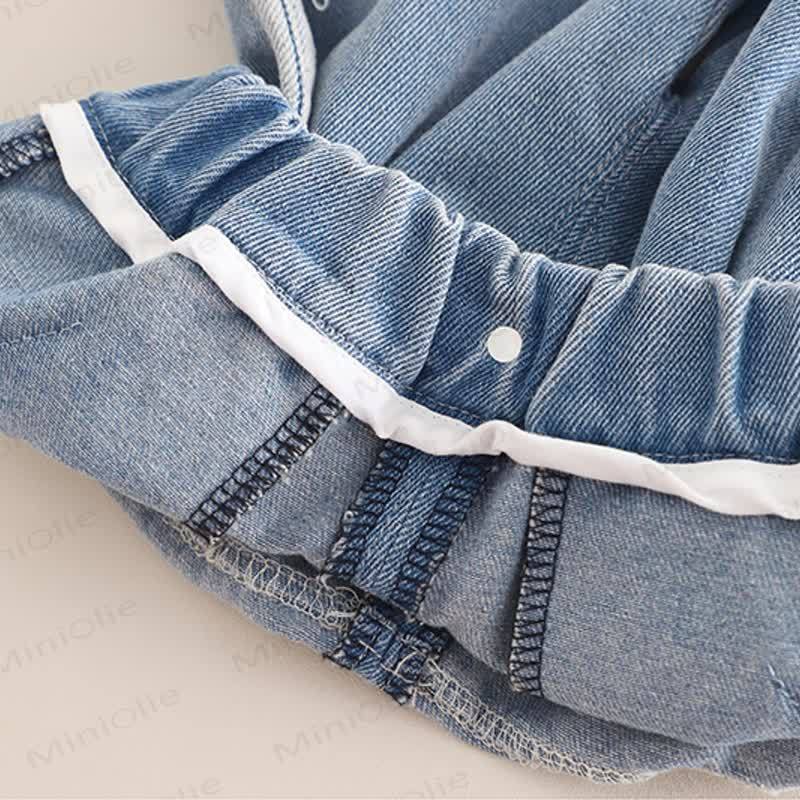 Set da 3 pezzi con fiocco floreale per bambina - image 23