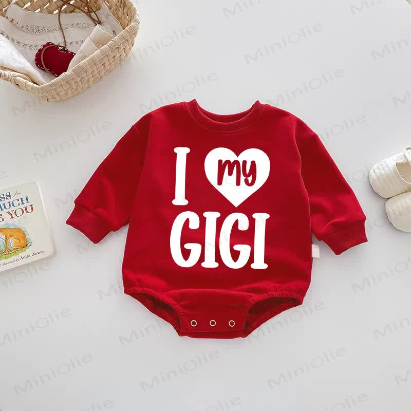 Body rosso a forma di cuore per neonati I MY GIGI - Rosso - 18-24 mesi - image 1