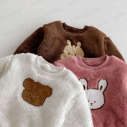 Set da 2 pezzi in pile con animali per bambini - image 19