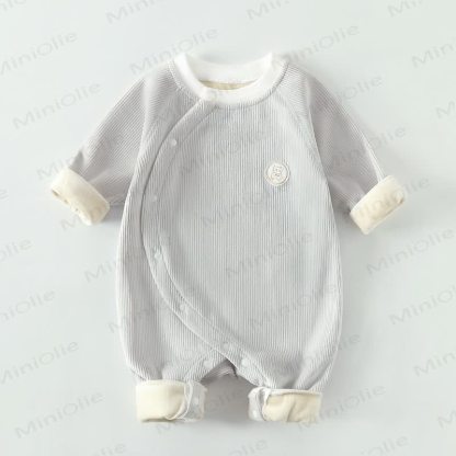 Tutina in pile per neonati - Grigio - 18-24 mesi - image 3