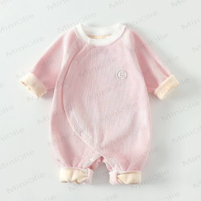 Tutina in pile per neonati - Rosa - 18-24 mesi - image 2