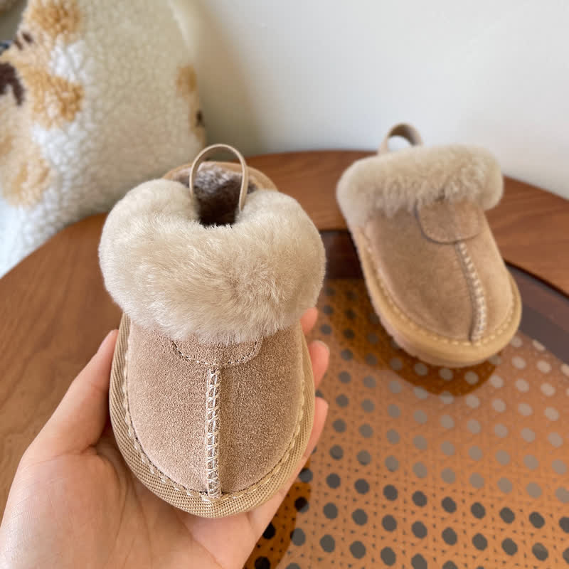 Scarpe foderate in pile per neonati e bambini - image 9