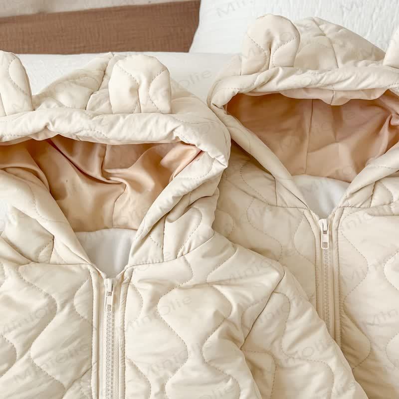 Set 2 pezzi trapuntato in tinta unita per neonati e bambini - image 6