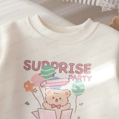 Gonna a forma di orsetto con fiocco e fodera in pile per bambina SURPRISE PARTY - image 5