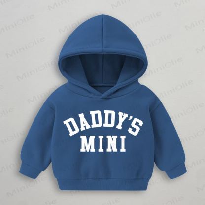 Felpa blu baby DADDY'S MINI - Blu - 3-5T - image 1