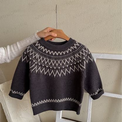 Maglione girocollo per bambini - Grigio - 8 anni - image 3