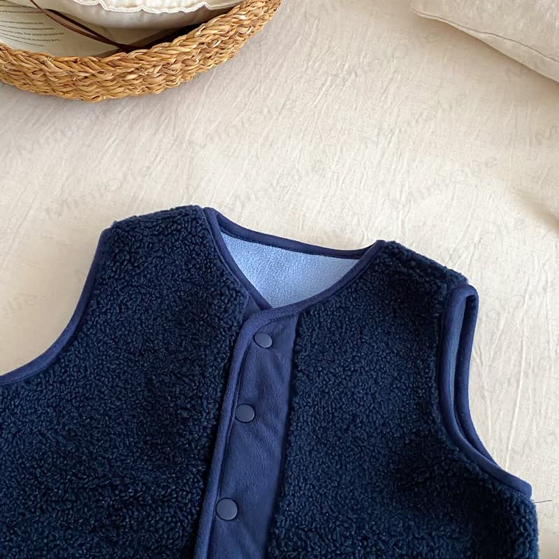 Gilet senza maniche con motivo a cartoni animati per neonati - image 4