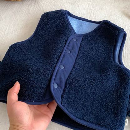 Gilet senza maniche con motivo a cartoni animati per neonati - image 3