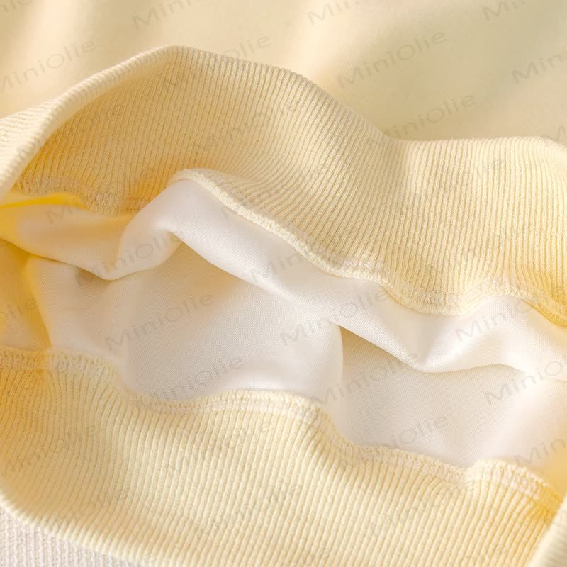 Set da 2 pezzi in pizzo tinta unita per bambina M - image 6