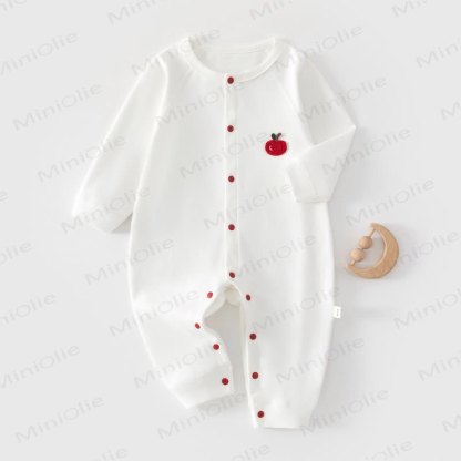 Tutina in cotone Baby Apple - Bianco - 18-24 mesi - image 6