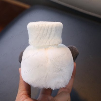 Scarpine da passeggio in pile Baby Panda - image 3