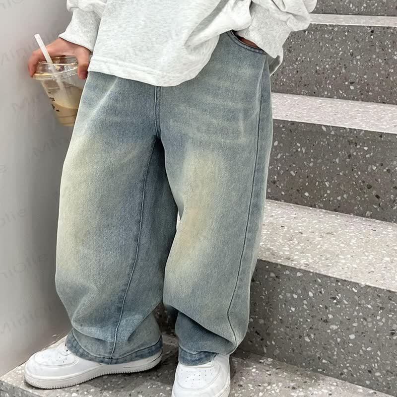 Pantaloni larghi per bambini piccoli - Azzurro chiaro - 10 anni - image 1