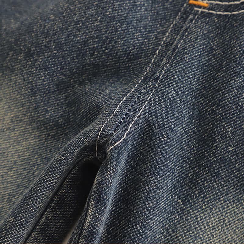 Set 2 pezzi in denim per neonato e bambino - image 14