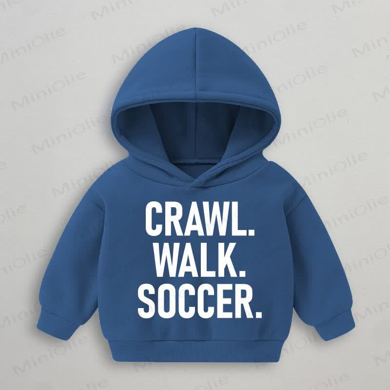 CREWL. WALK. CALCIO. Felpa azzurra - Blu - 3-5T - image 1