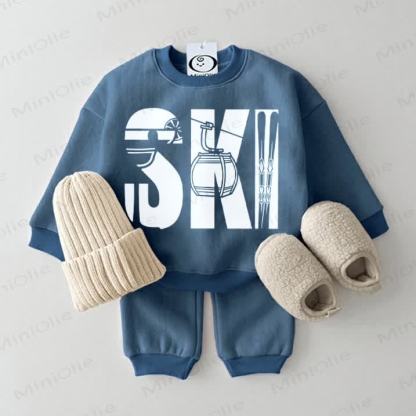 Tuta da sci blu navy, set da 2 pezzi - Blu - 2-3T - image 1