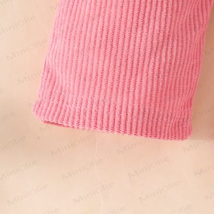 Body con maniche a palloncino e tutina con fiocco per neonata Cord Love Flying Sleeves Fox - image 14