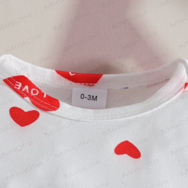 Body e vestito in rete senza maniche LOVE per bambina - image 6