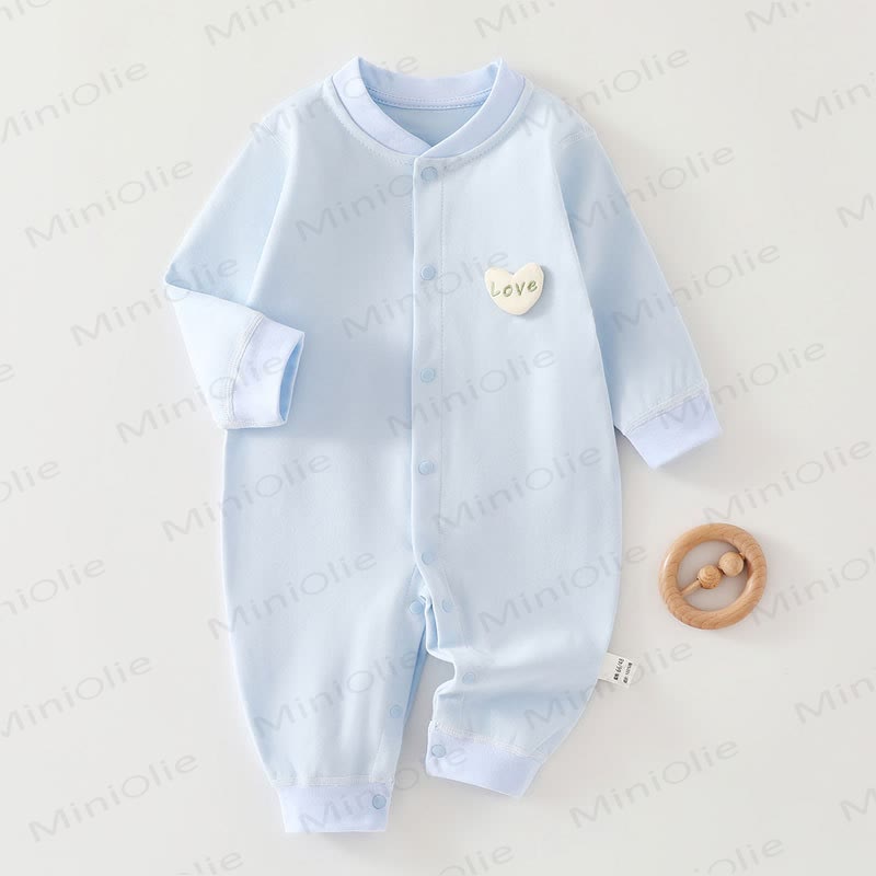 Tutina pigiama LOVE Baby Heart - Blu - 18-24 mesi - image 8