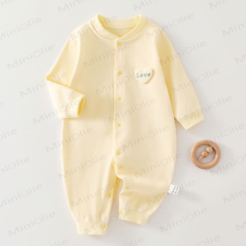 Tutina pigiama LOVE Baby Heart - Giallo - 18-24 mesi - image 2