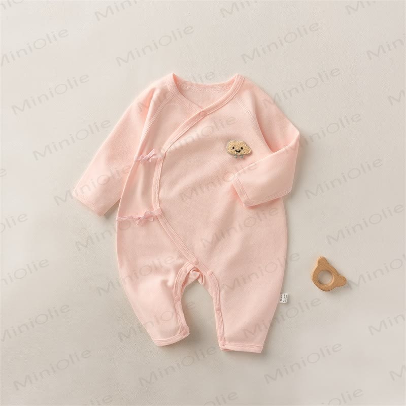 Baby Cloud Kimono Tutina interamente in cotone - Rosa - 3-6 mesi - image 12