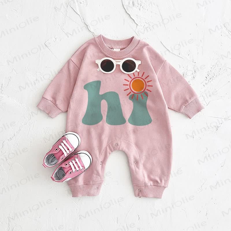 HI Baby Sun Tutina rosa - Rosa - 2-3T - image 1
