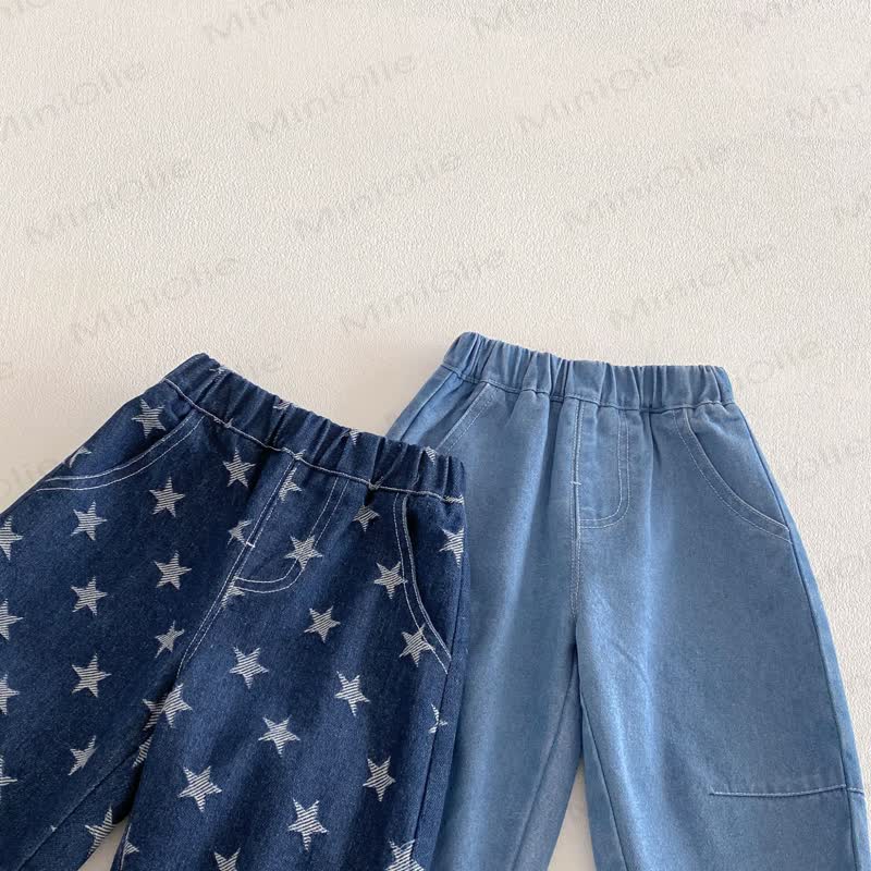 Pantaloni di jeans per neonati e bambini - image 4