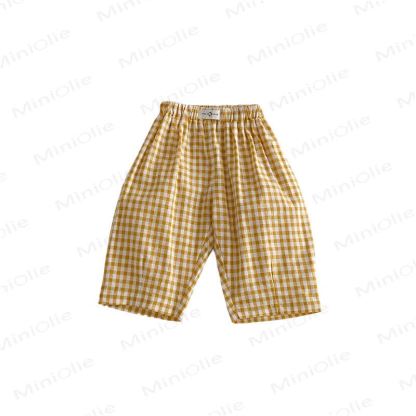 Pantaloni a quadri per neonati e bambini - image 5