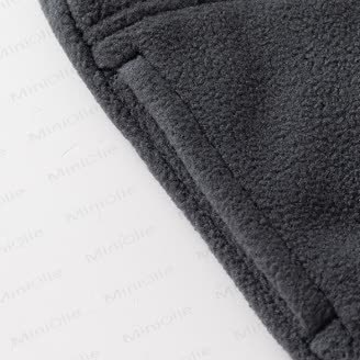 Gilet in pile tinta unita per bambini - image 9