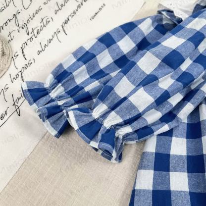 Vestito in pizzo scozzese per bambina - image 10