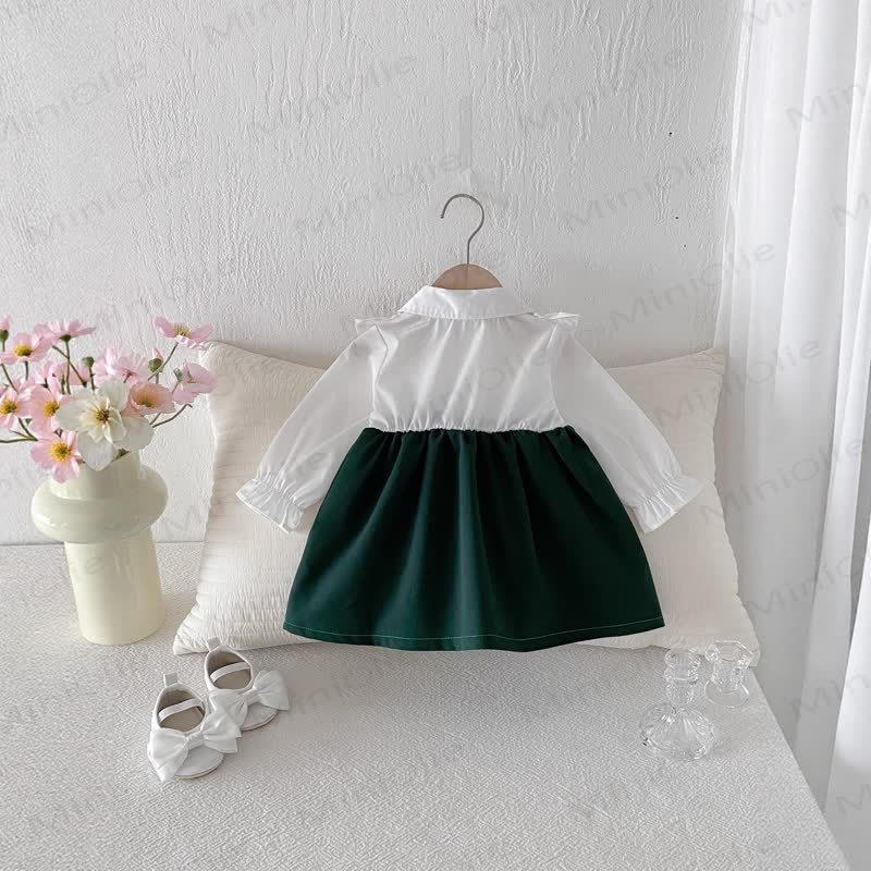 Vestito con fiocco per neonati e bambini - image 3