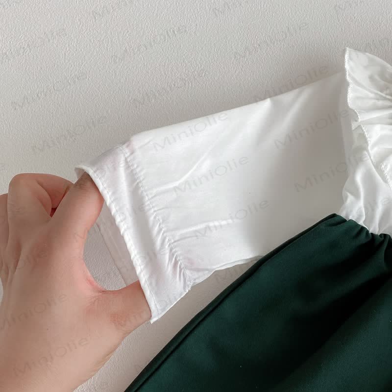 Vestito con fiocco per neonati e bambini - image 9