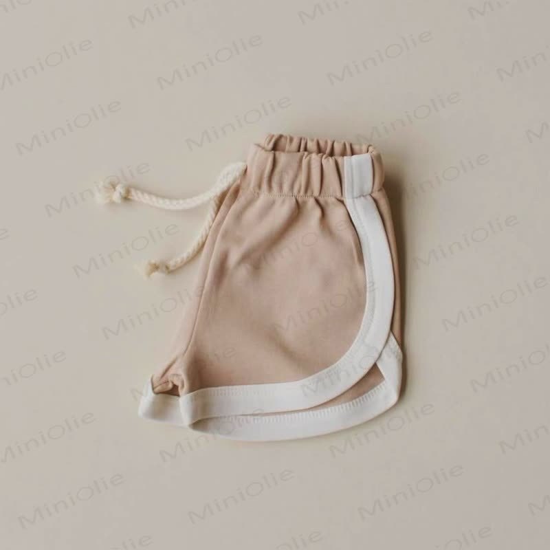 Pantaloncini tinta unita per bambina - Cachi - 3-5T - image 6