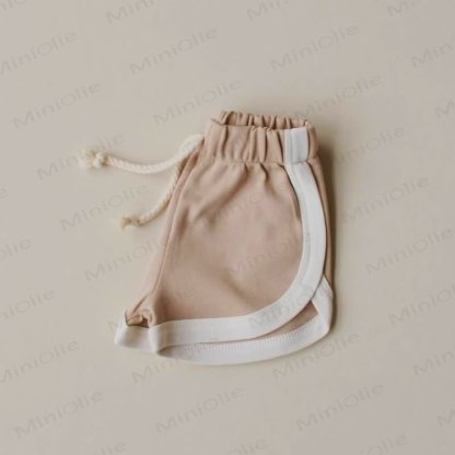 Pantaloncini tinta unita per bambina - Cachi - 3-5T - image 6