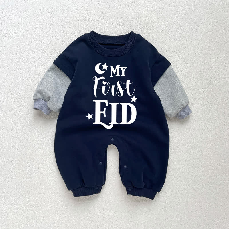 MY FIRST EID Tutina per neonato color blu scuro - Blu scuro - 18-24 mesi - image 1